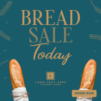 Bread Lover Sale Instagram Post Design