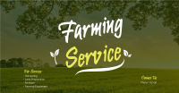 Farming Services Facebook Ad Design