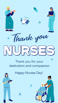 Celebrate Nurses Day Instagram story Image Preview