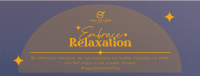 Embrace Relaxation Facebook Cover Design