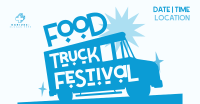 Food Truck Fest Facebook Ad Design