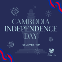 Cambodia Independence Festival Instagram Post Image Preview