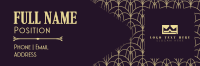 Art Deco Generic Email Signature Preview