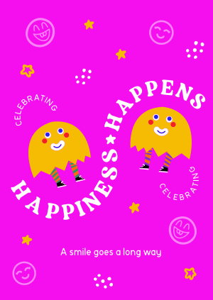 Happiness Is Contagious Poster Image Preview