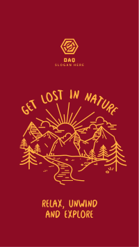 Lost In Nature Instagram story Image Preview