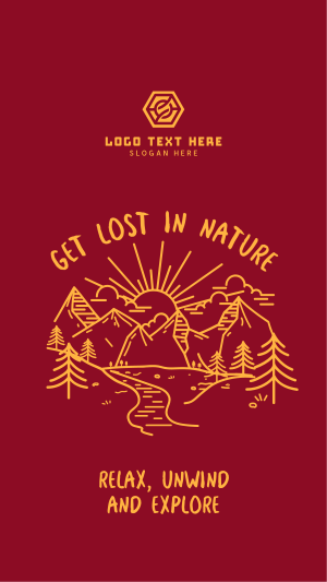 Lost In Nature Instagram story Image Preview