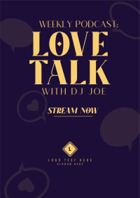 Love Talk Flyer Image Preview