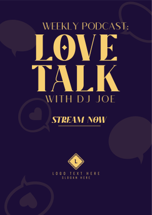 Love Talk Flyer Image Preview