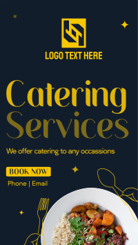 Catering At Your Service Facebook story | BrandCrowd Facebook story Maker