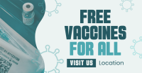 Free Vaccination For All Facebook ad Image Preview