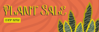 Quirky Plant Sale Twitter header (cover) Image Preview