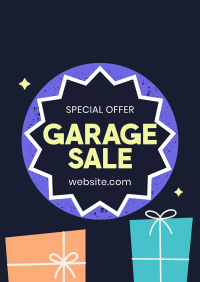 Garage Sale Ad Poster Image Preview
