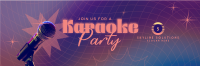 Karaoke Party Twitter Header Image Preview