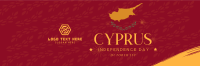 Cyrpus Independence Twitter Header Design