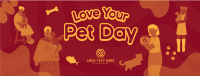 Quirky Pet Love Facebook cover Image Preview
