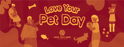 Quirky Pet Love Facebook cover Image Preview