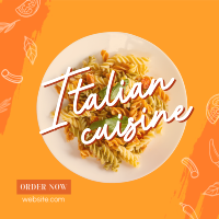 Taste Of Italy Instagram Post Design