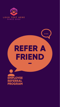 Employee Referral Program Facebook Story Design