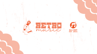 Retro Music YouTube Banner Image Preview