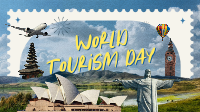 Nostalgic Tourism Collage Animation Image Preview