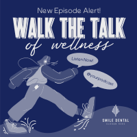 Walk Wellness Podcast Instagram post Image Preview
