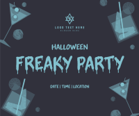 Freaky Party Facebook Post Design