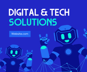 Digital & Tech Solutions Facebook post Image Preview