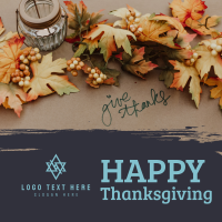 Happy Thanksgiving Instagram post Image Preview