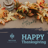 Happy Thanksgiving Instagram post Image Preview