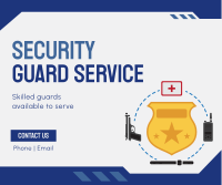Standard Security Weapon Facebook Post Design