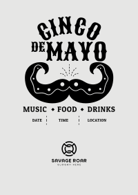 Fiesta Mustache Poster Image Preview