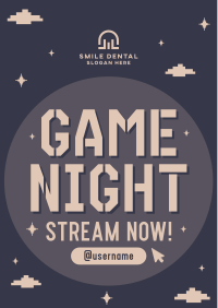 Dreamy Pixel Livestream Flyer Image Preview