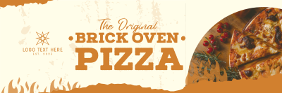 Brick Oven Pizza Twitter header (cover) Image Preview