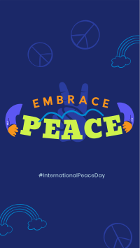 Embrace Peace Day Instagram reel Image Preview
