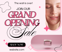 Grand Opening Sale Facebook Post Design