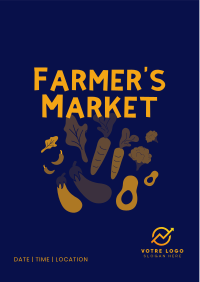Farmers Market Flyer Design