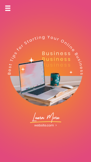 Into Online Business Instagram story