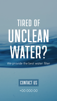 Water Filtration Facebook Story Image Preview