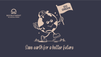 World Environment Day Mascot Zoom background Image Preview