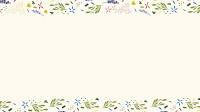 Dainty Floral Pattern Zoom background Image Preview