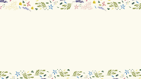 Dainty Floral Pattern Zoom Background Image Preview