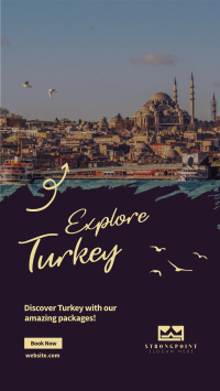 Istanbul Adventures Instagram Story Design
