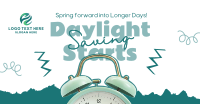 Start Daylight Saving Facebook Ad Design