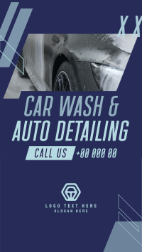 Car Wash Auto detailing Service Instagram reel Image Preview