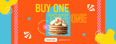 Pancake Day Promo Facebook cover Image Preview