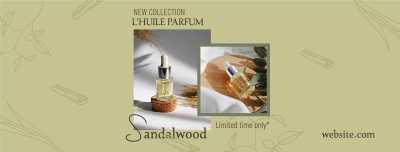 Natural Oil Perfume Facebook cover Image Preview