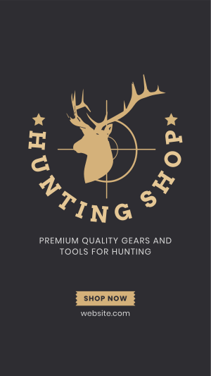 Hunting Gears Instagram story Image Preview