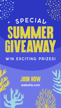 Corals Summer Giveaway Instagram story Image Preview