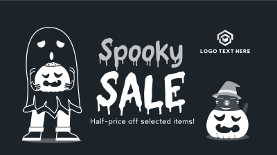 Halloween Discount Facebook event cover Image Preview