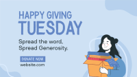 Spread Generosity Facebook event cover Image Preview